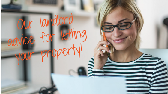 Landlord advice, letting property contract