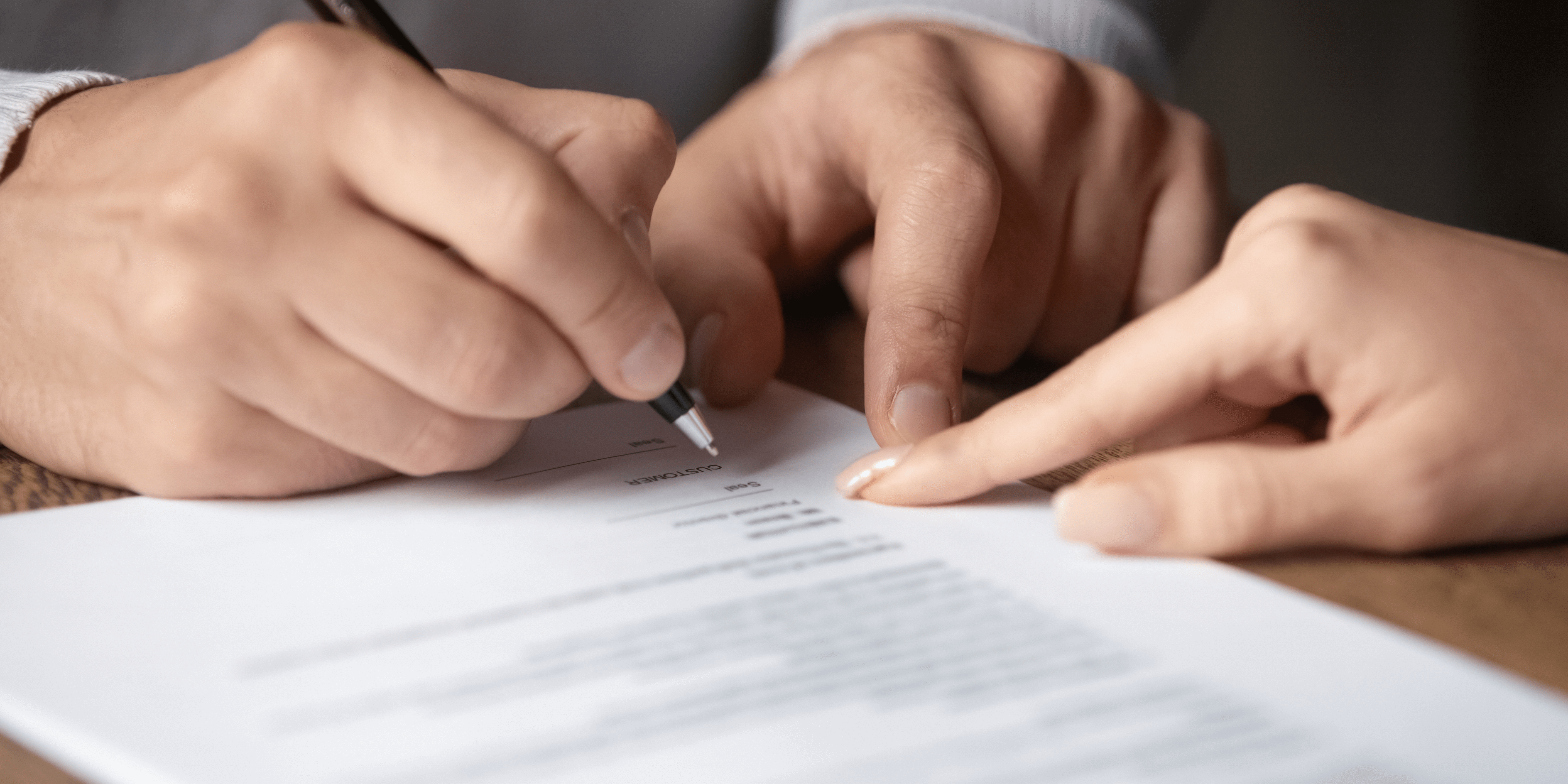 Solicitor writing