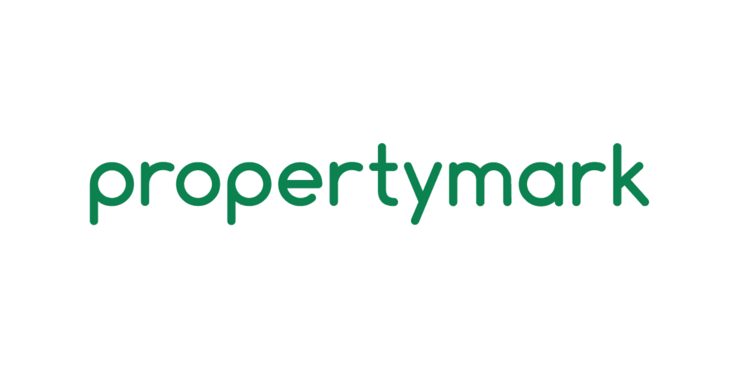 Propertymark logo in green on white background. 